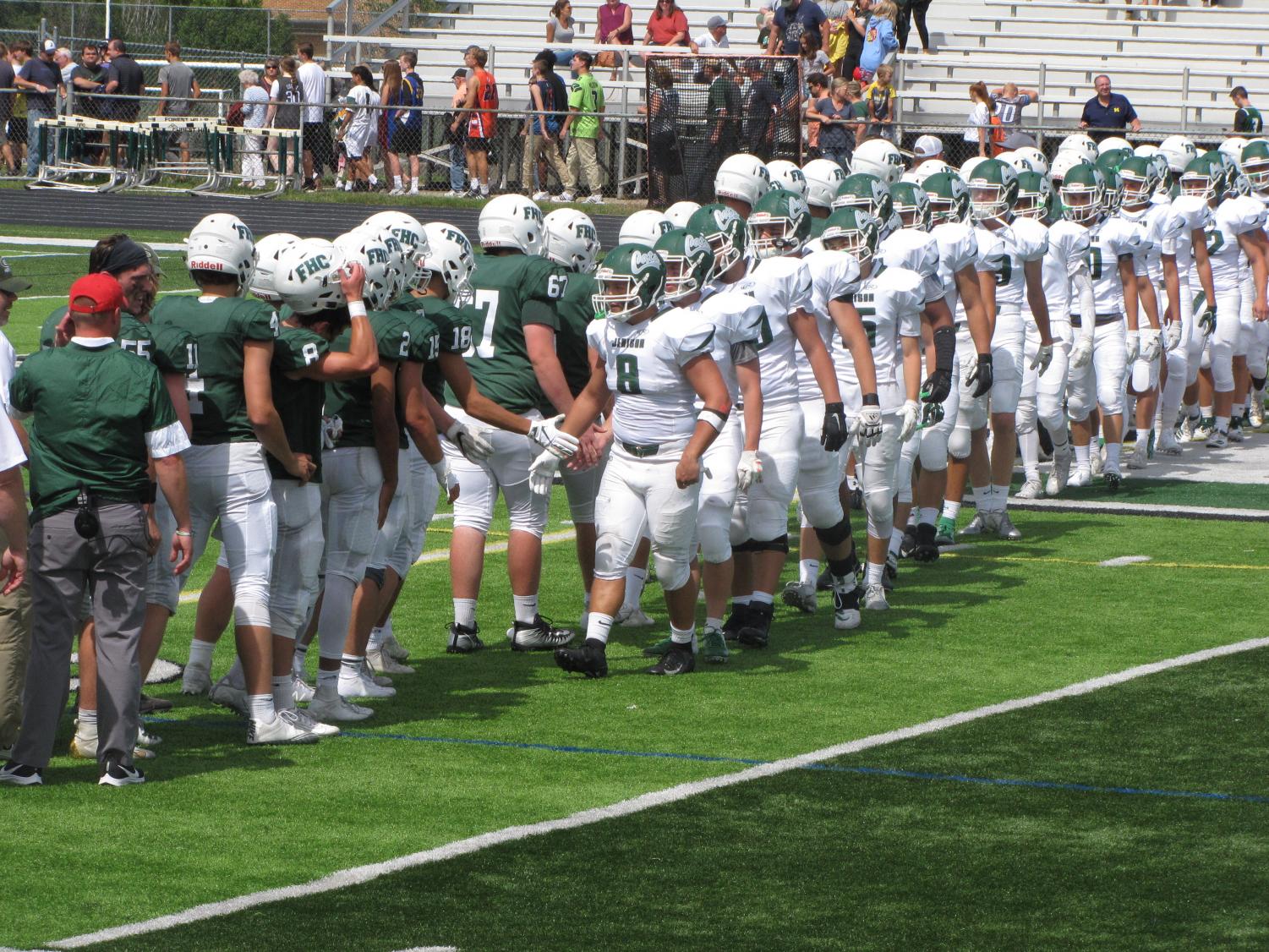 First Varsity Football Game Home vs. Jenison Photo Gallery The