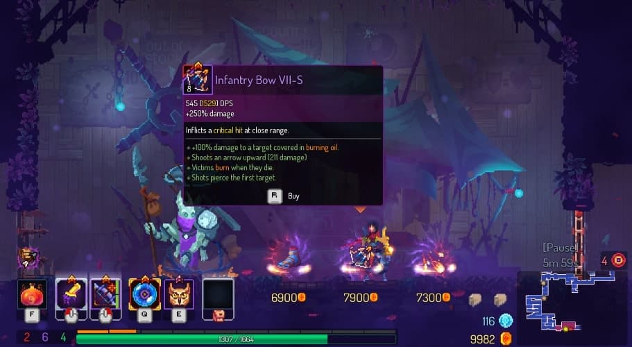 Top 10 Best Weapons in Dead Cells 2022 Build the Best Arsenal Possible