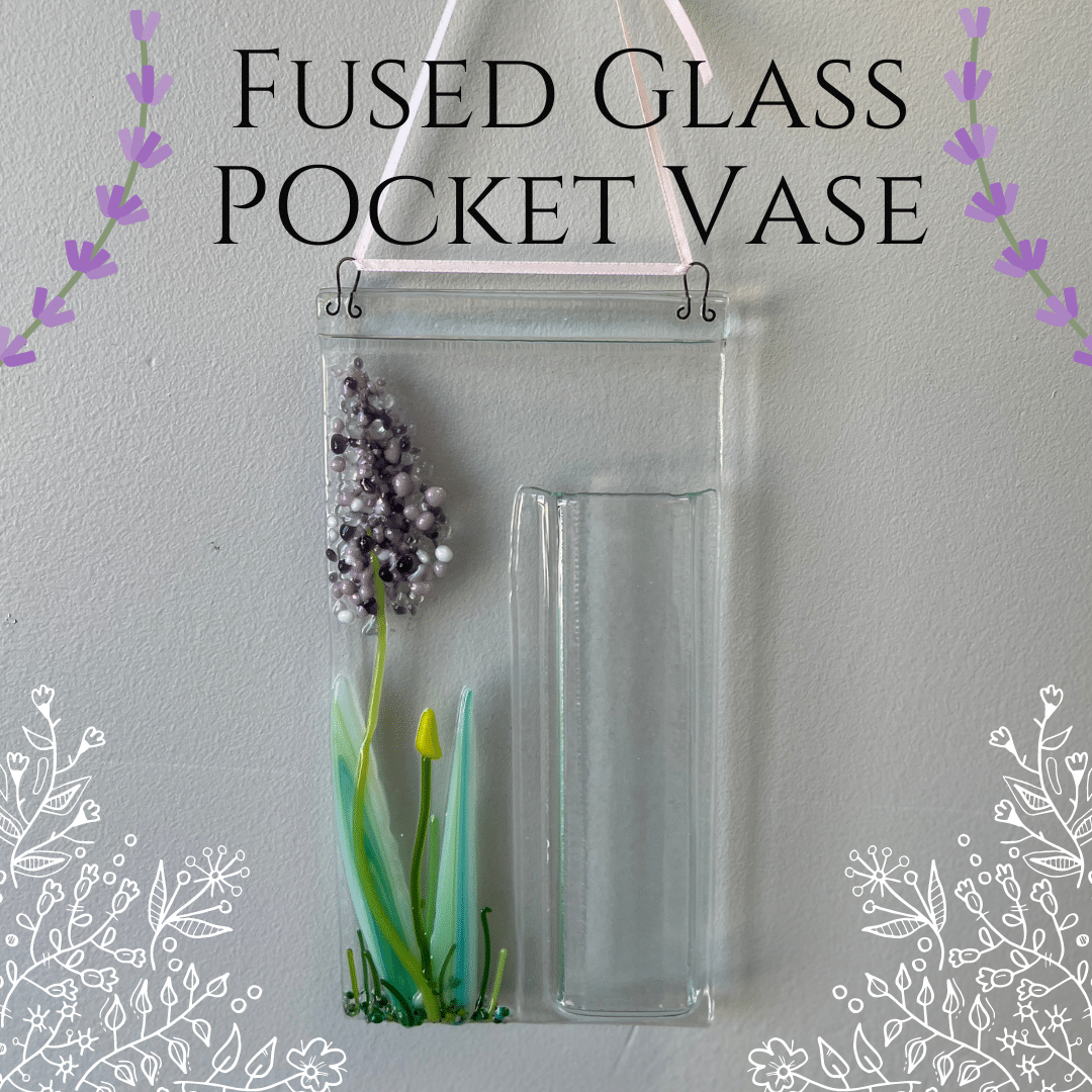 Fused Glass Pocket Vase The Ceramics Studio Etc