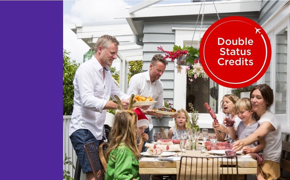 Earn up to 4x Velocity Status Credits with Flybuys