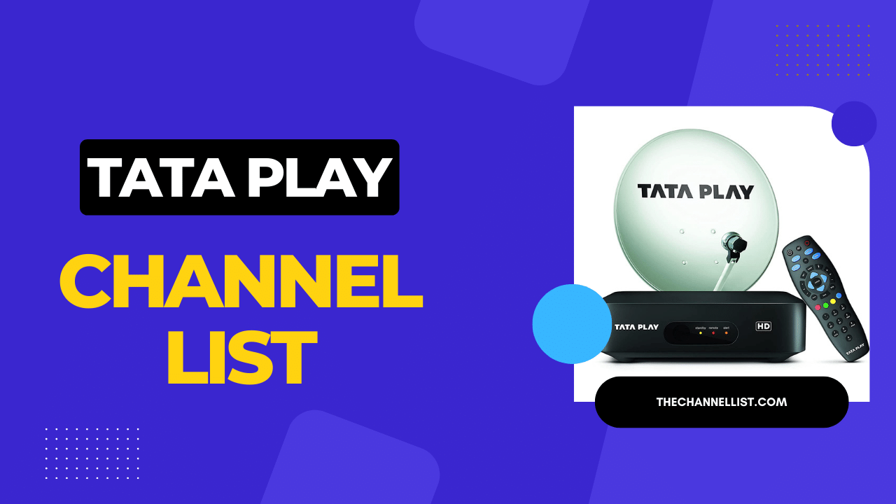 Tata Play Channels List 2024 The Channel List