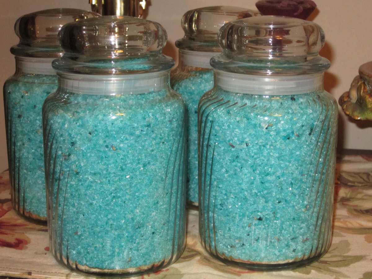 Homemade Bath Salts The Charmed Kitchen