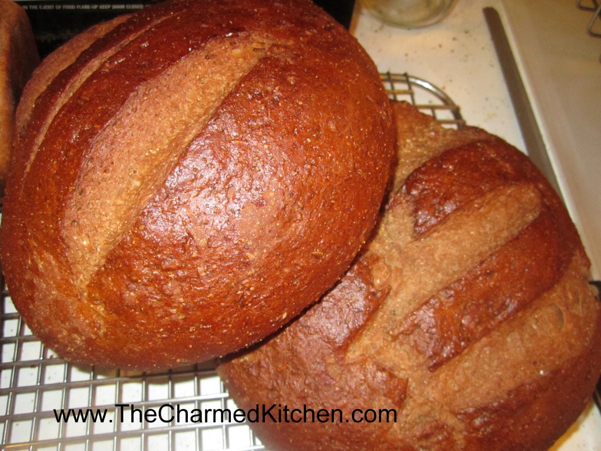 Pumpernickel Bread The Charmed Kitchen