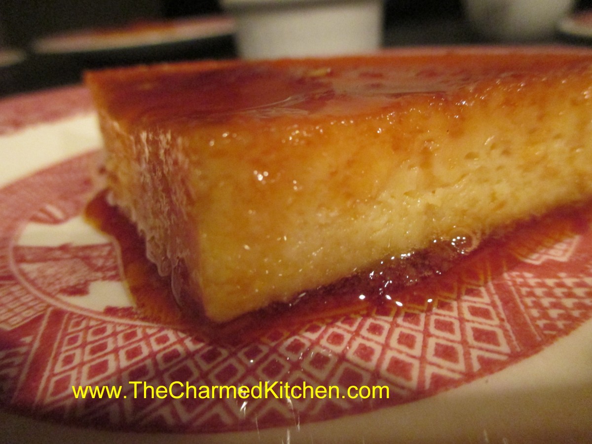 Vanilla Flan The Charmed Kitchen