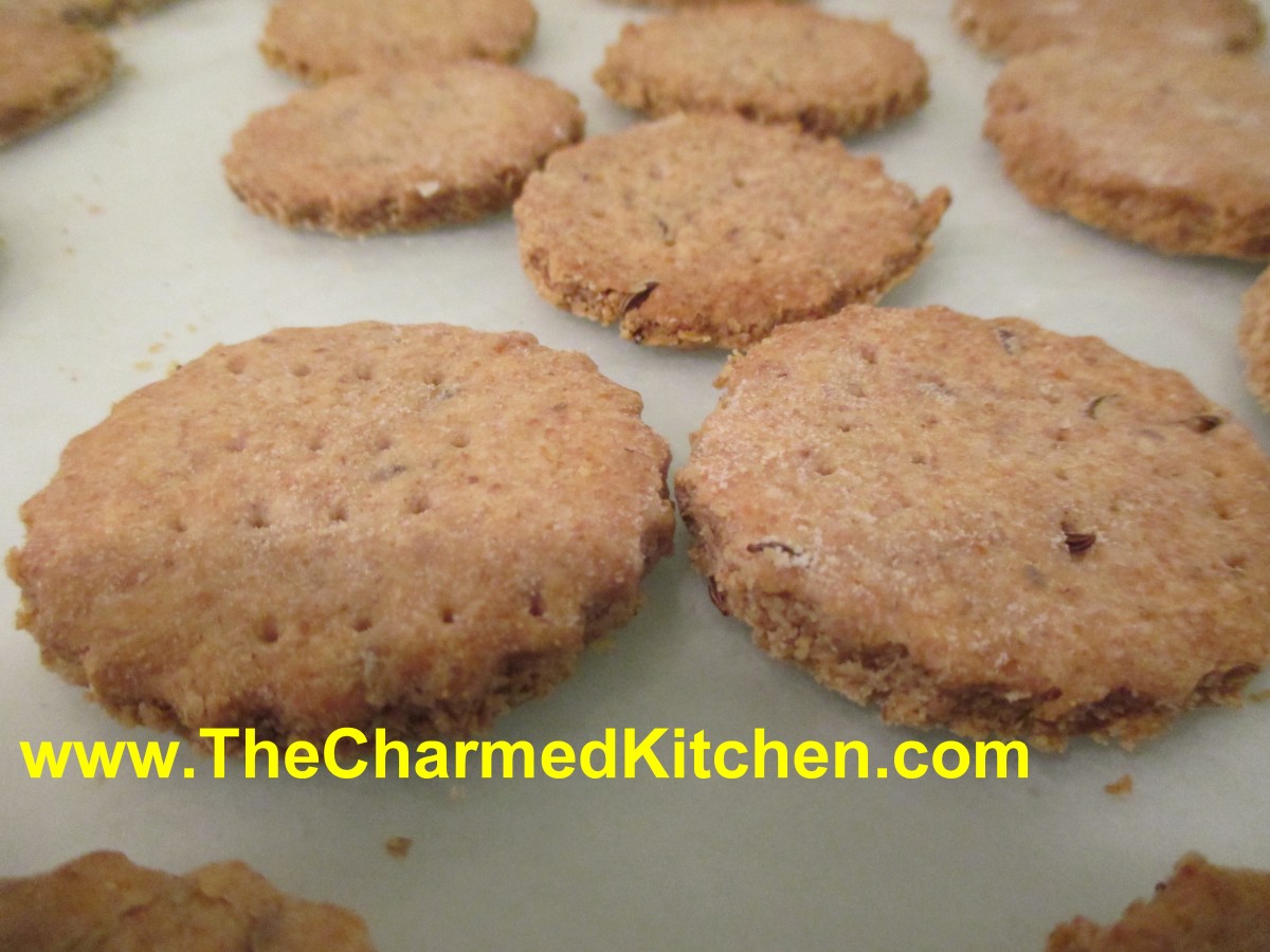 Homemade Rye Crackers The Charmed Kitchen