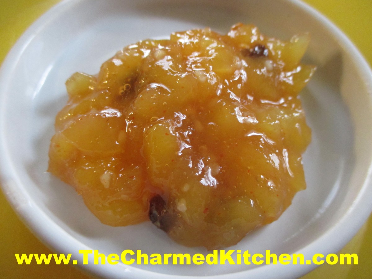 Fresh Mango Chutney The Charmed Kitchen