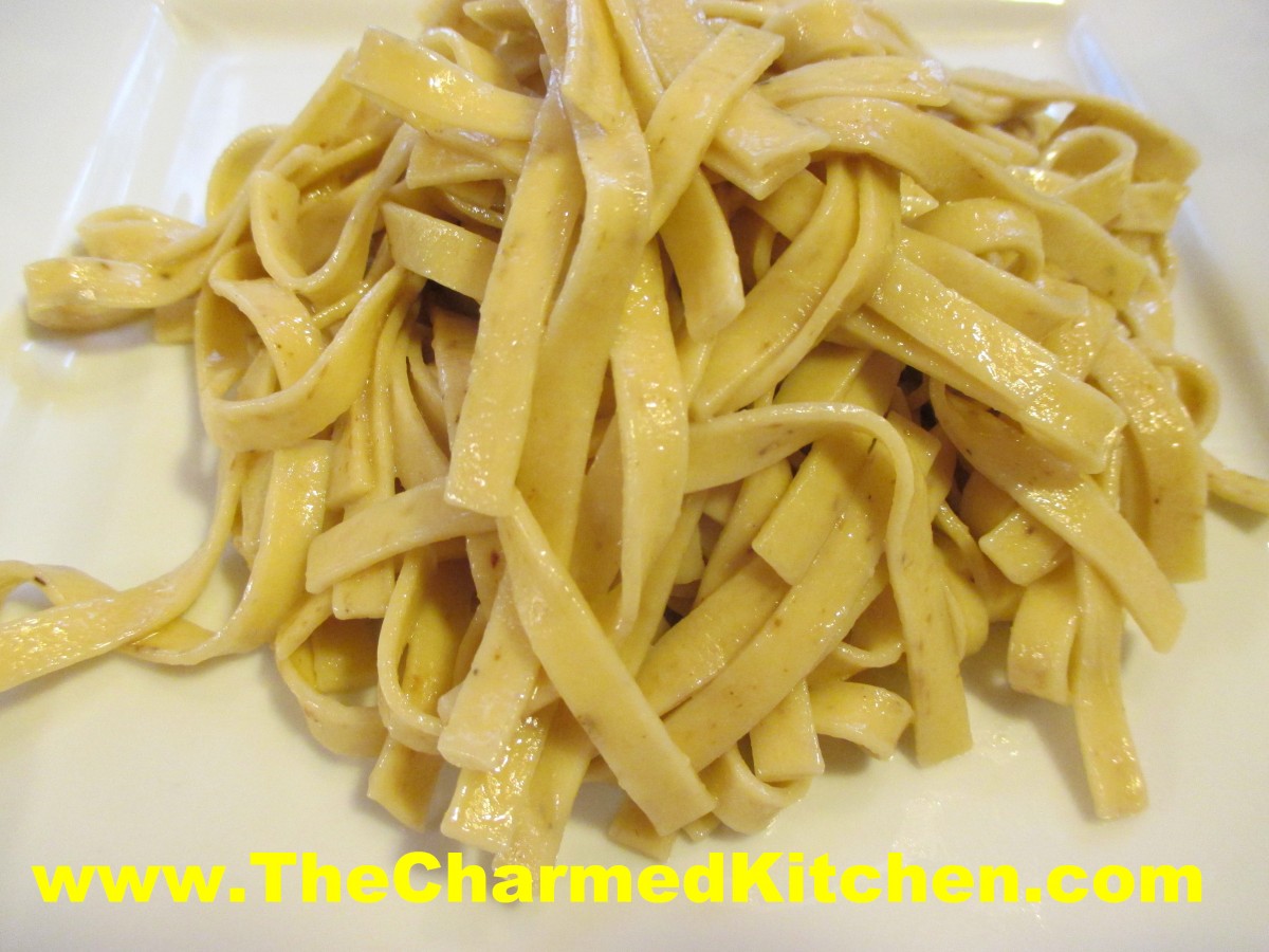 Homemade Mushroom Pasta The Charmed Kitchen