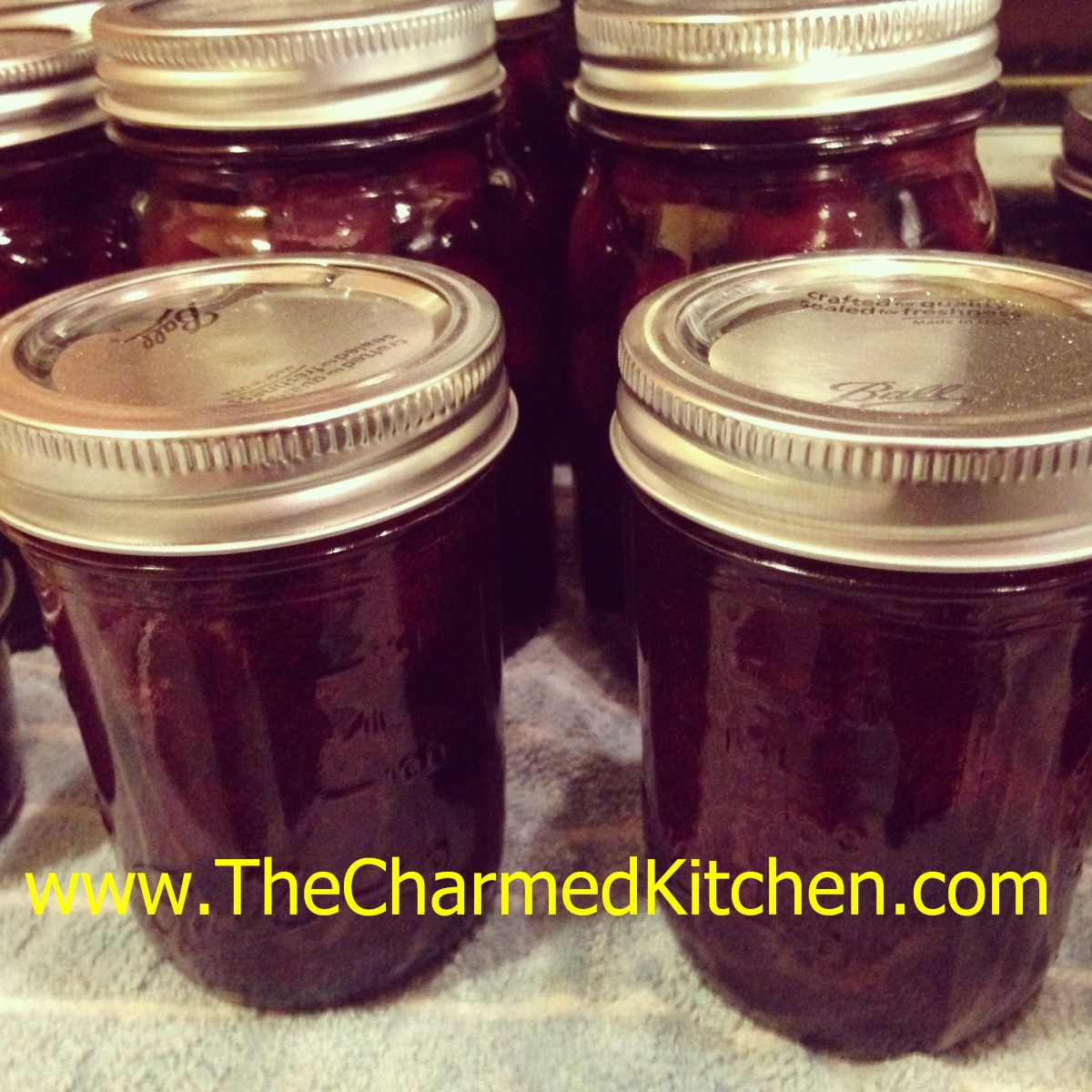 sweet cherry jam recipe The Charmed Kitchen