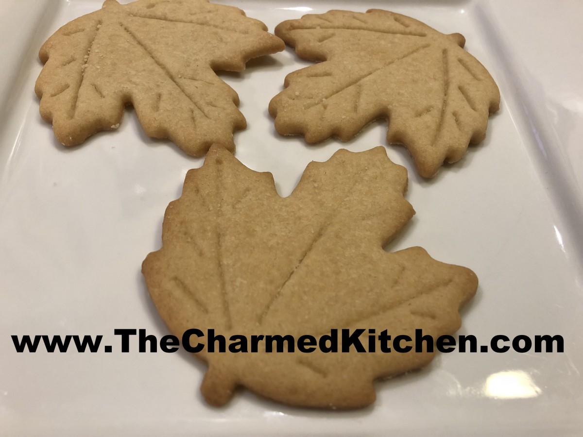 Maple Syrup Leaf Cookies The Charmed Kitchen