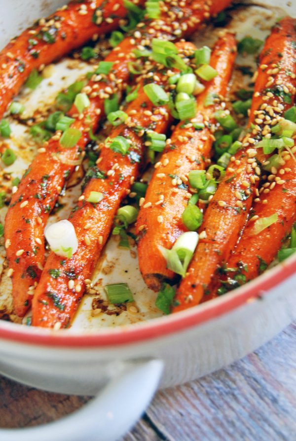 AsianStyle Oven Roasted Carrots The Charming Detroiter