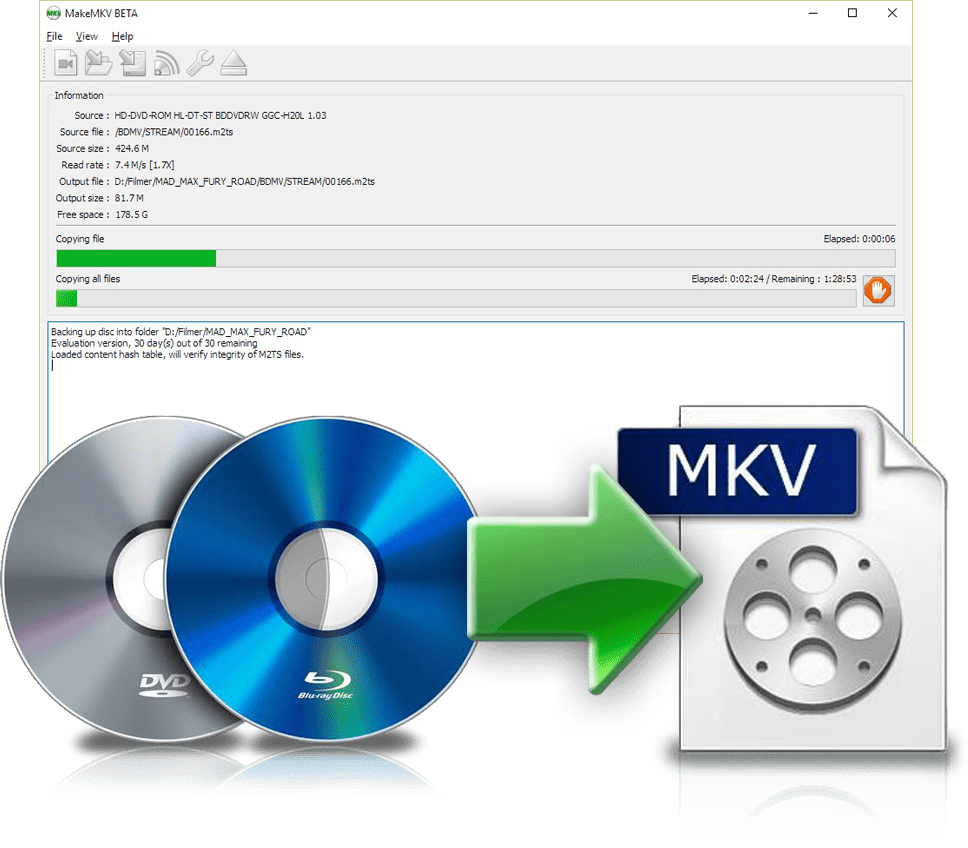 MakeMKV Download Make MKV from DVD or BluRay Easily