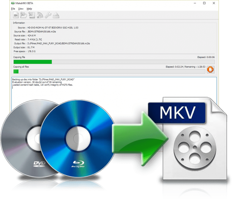 MakeMKV Download Make MKV from DVD or BluRay Easily