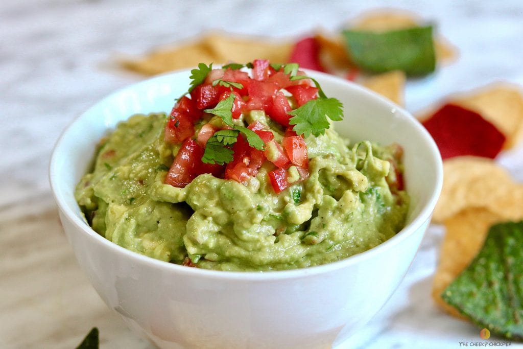 Easy Homemade Guacamole The Cheeky Chickpea
