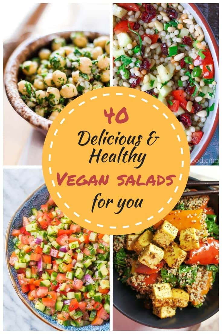 40 Vegan Salad Recipes Super Satisfying, Hearty & Healthy! The