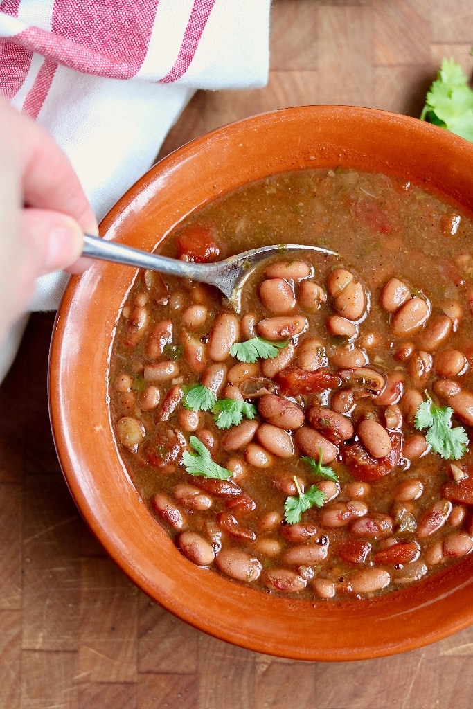 Charro Beans (Frijoles Charros) The Cheeky Chickpea