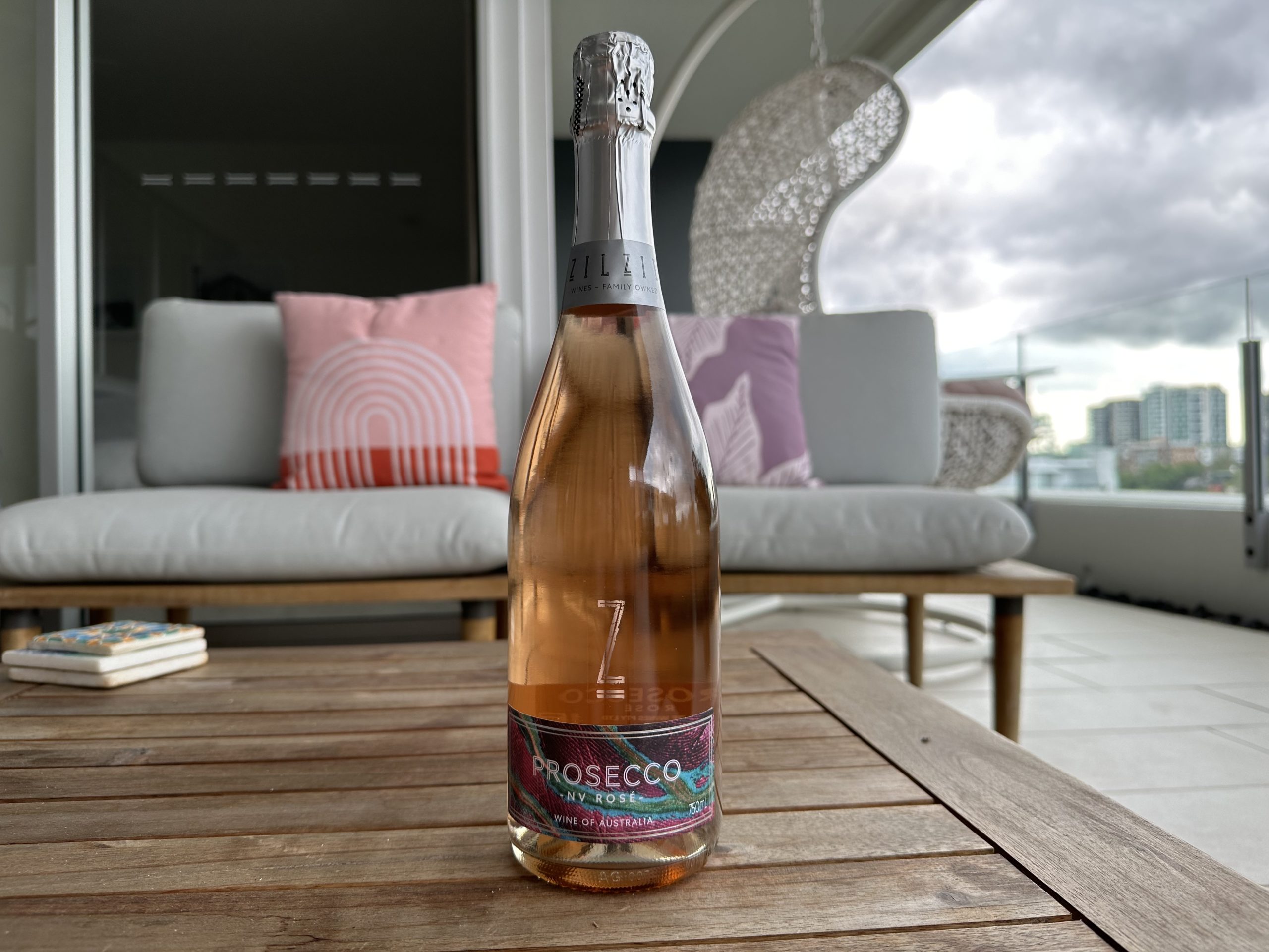 Zilzie Wines Prosecco Rosé The Cheeky Vino wine blog