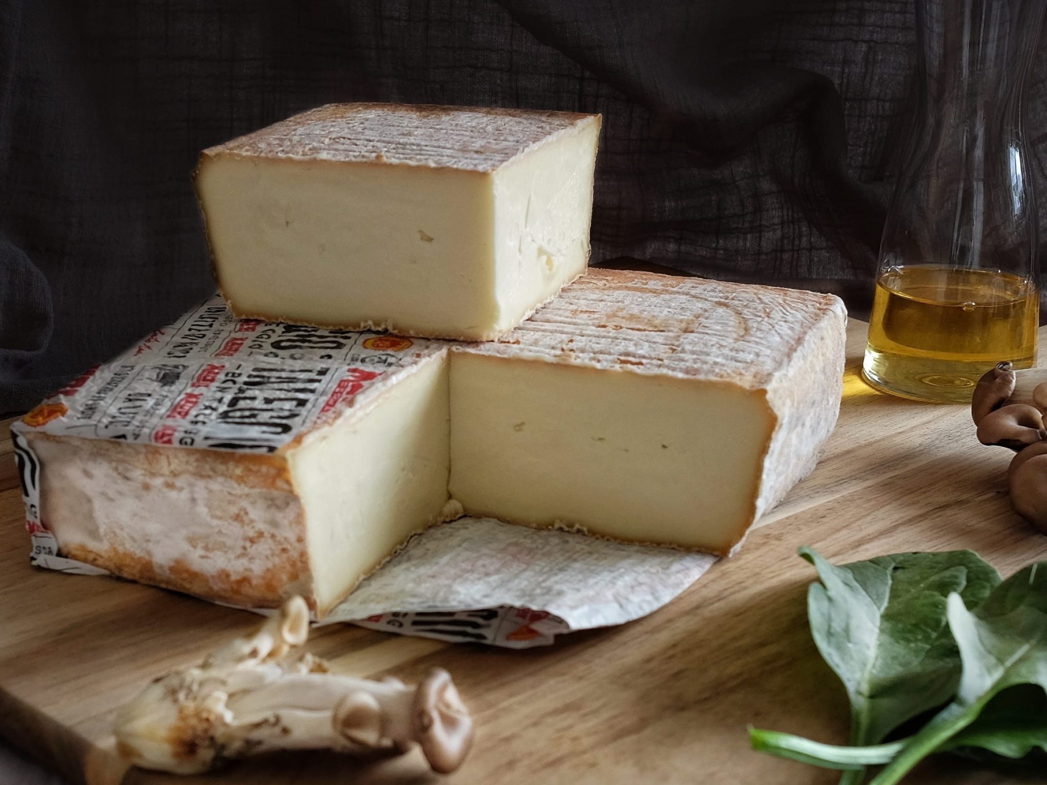 Mauri Taleggio Italy's Newspaper Cheese Guide)
