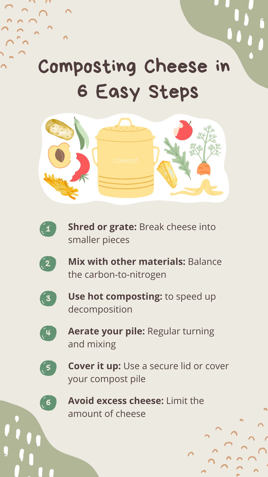 Composting Cheese Guide for EcoConscious Cheese Lovers