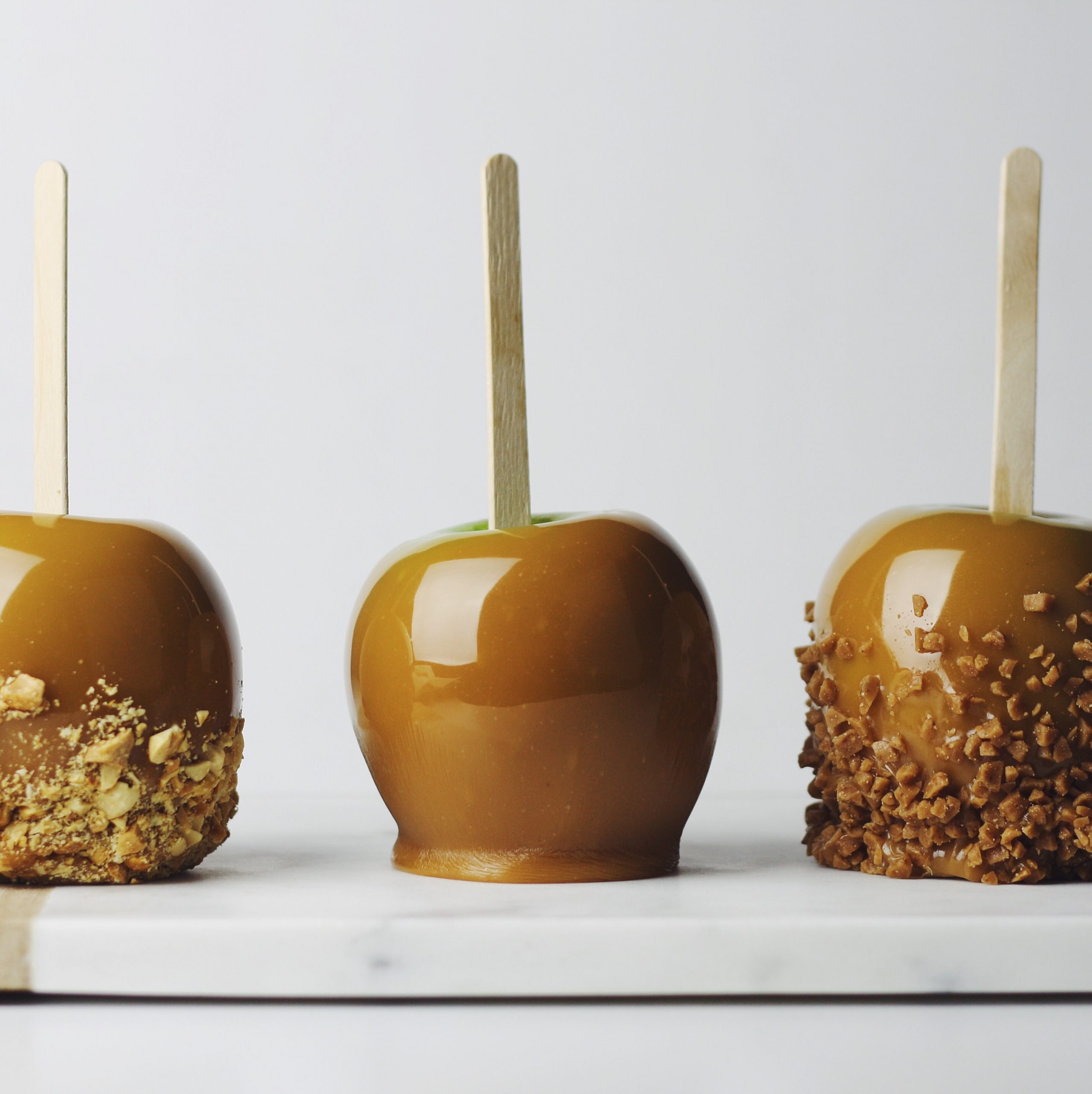 Homemade Caramel Apples with Skor and Peanuts The Chef Dan