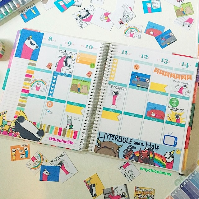 Plan with Me Hyperbole and a Half Theme (Free Printable) The
Chic Life