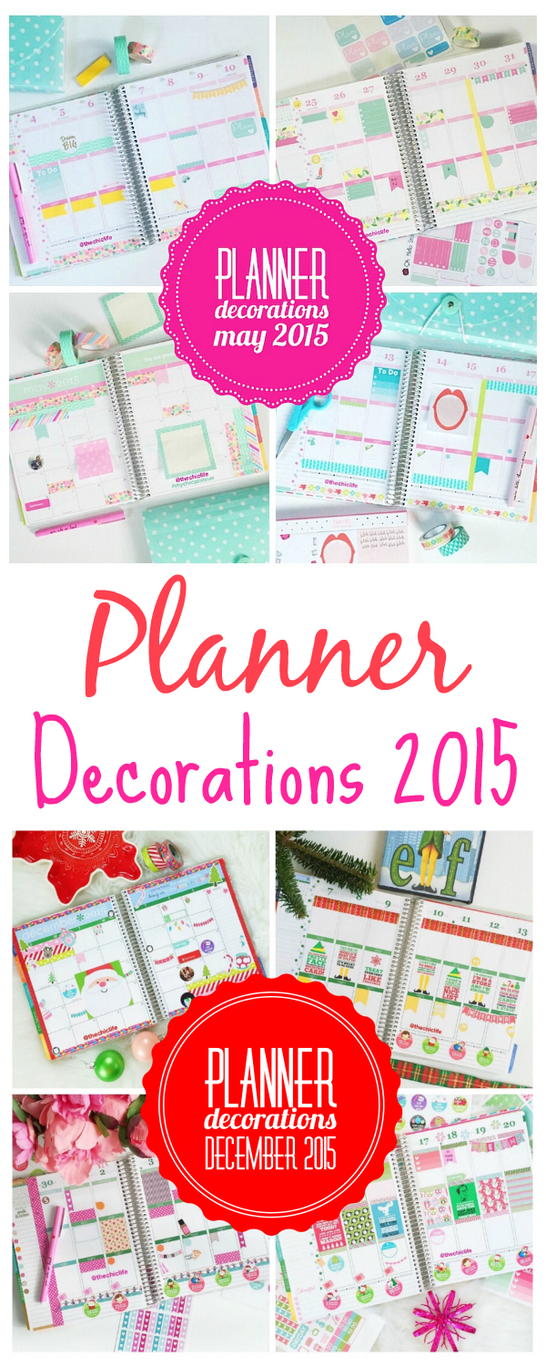 Planner Decoration Ideas The Chic Life