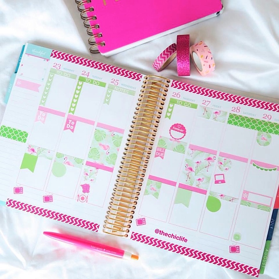 Planner Decorations May 2016 (Erin Condren Vertical) The Chic Life