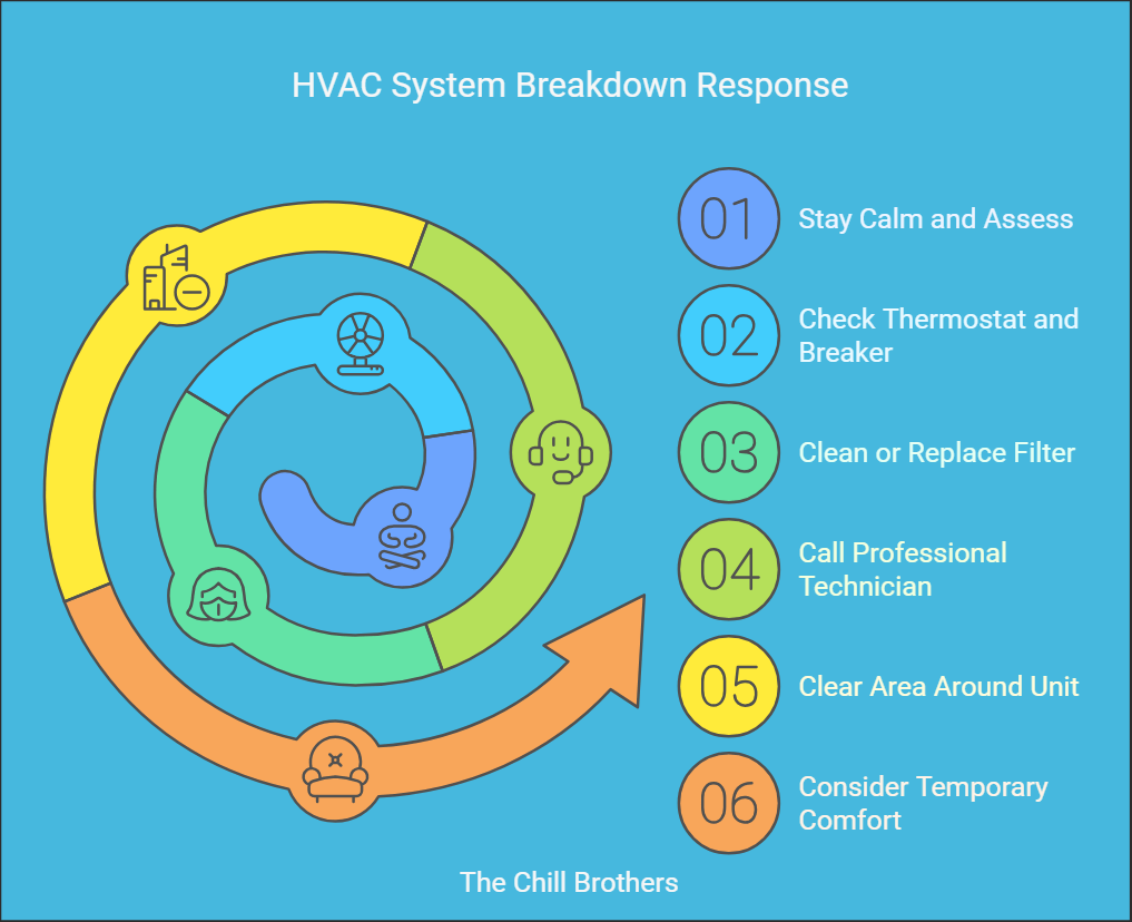 What to Do When Your HVAC System Breaks Down A StepbyStep Guide