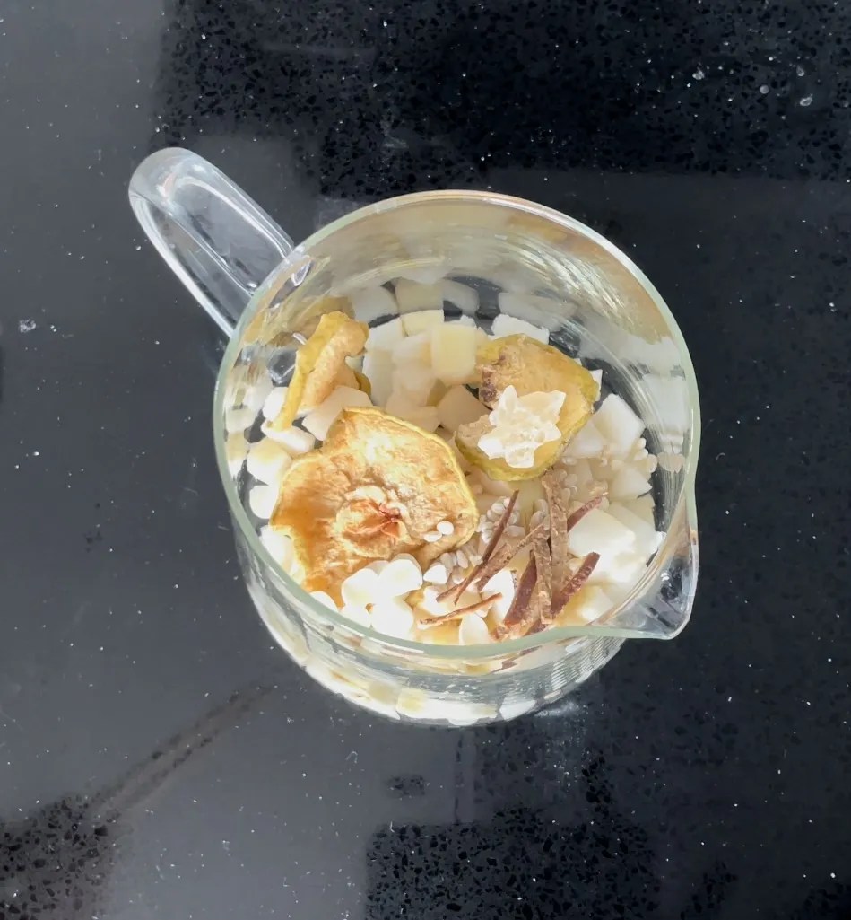 Snow Pears and Chen Pi (Tangerine Peels) for Coughs and Congestion