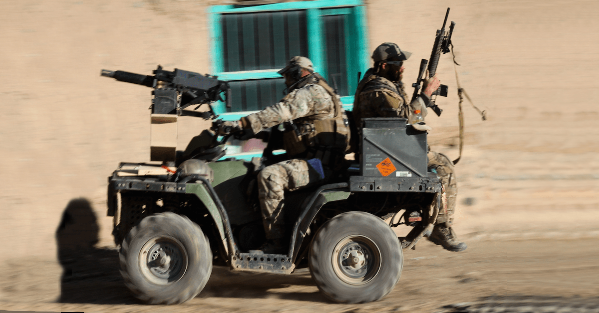 5 nimble ATVs used by elite U.S. Special Ops Forces SEALs Delta, Chive
