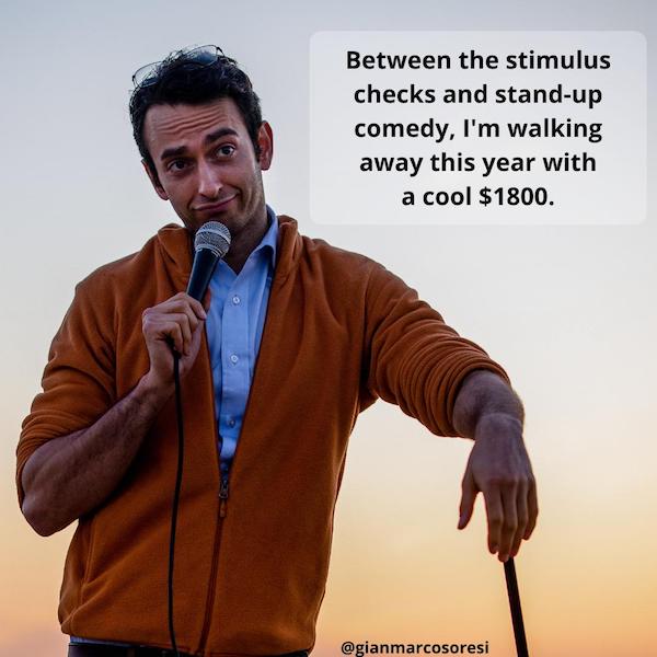 Standup comedy oneliners that had us in stitches