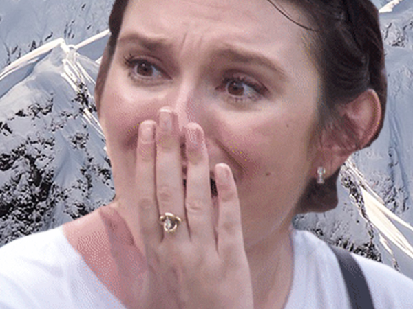 Beautiful gap between the legs