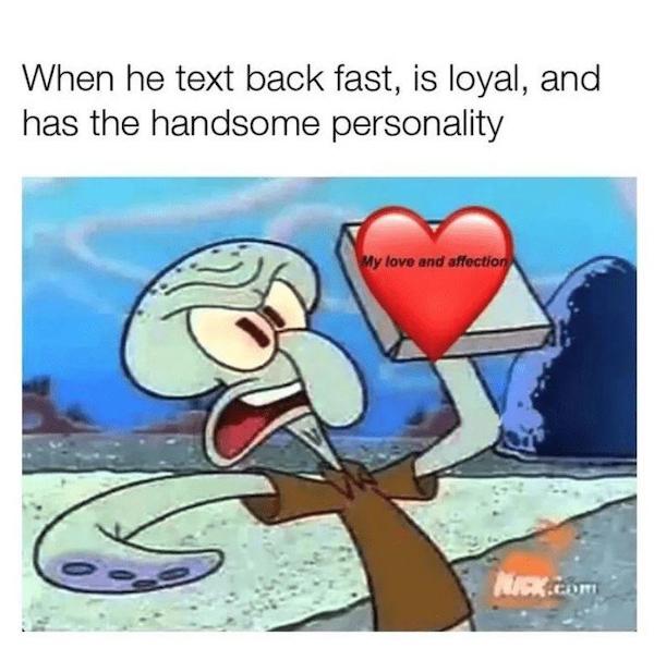 Dirty, flirtatious memes to bother your better half with