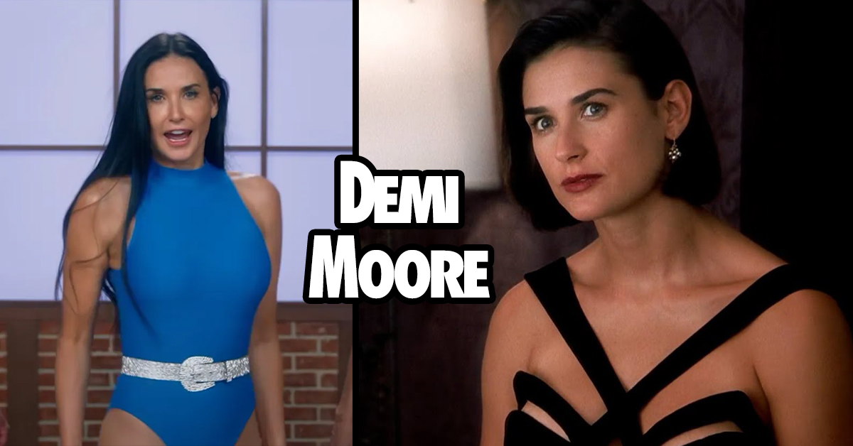 demi moore substance gifs