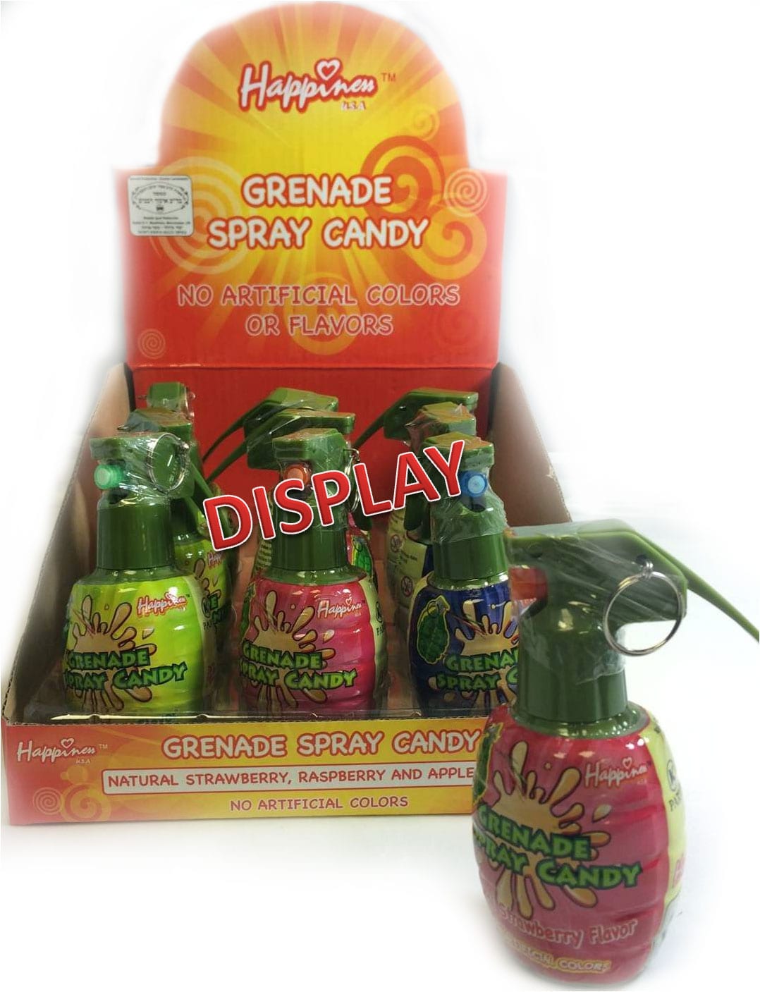 Grenade Spray Candy The Chocolate Bar