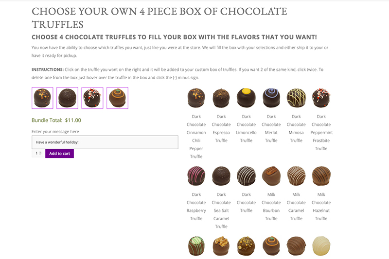 Choosy About Chocolate Introducing Our New Virtual Truffle Box! The