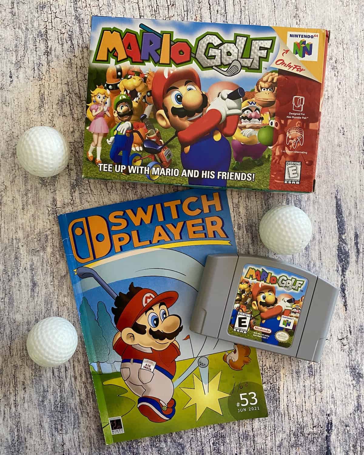 Bowser mario golf switch luatrax