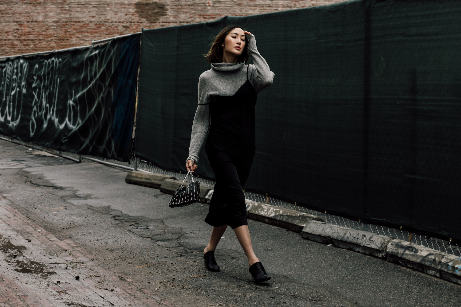 How to Wear a Slip Dress in the Winter The Chriselle Factor