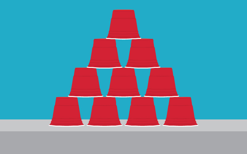 Cup Stacking Drinking Game The Chuggernauts