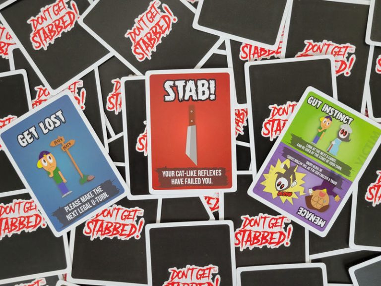 Don’t Get Stabbed A Card Game Where You Try Not To Get Murdered The