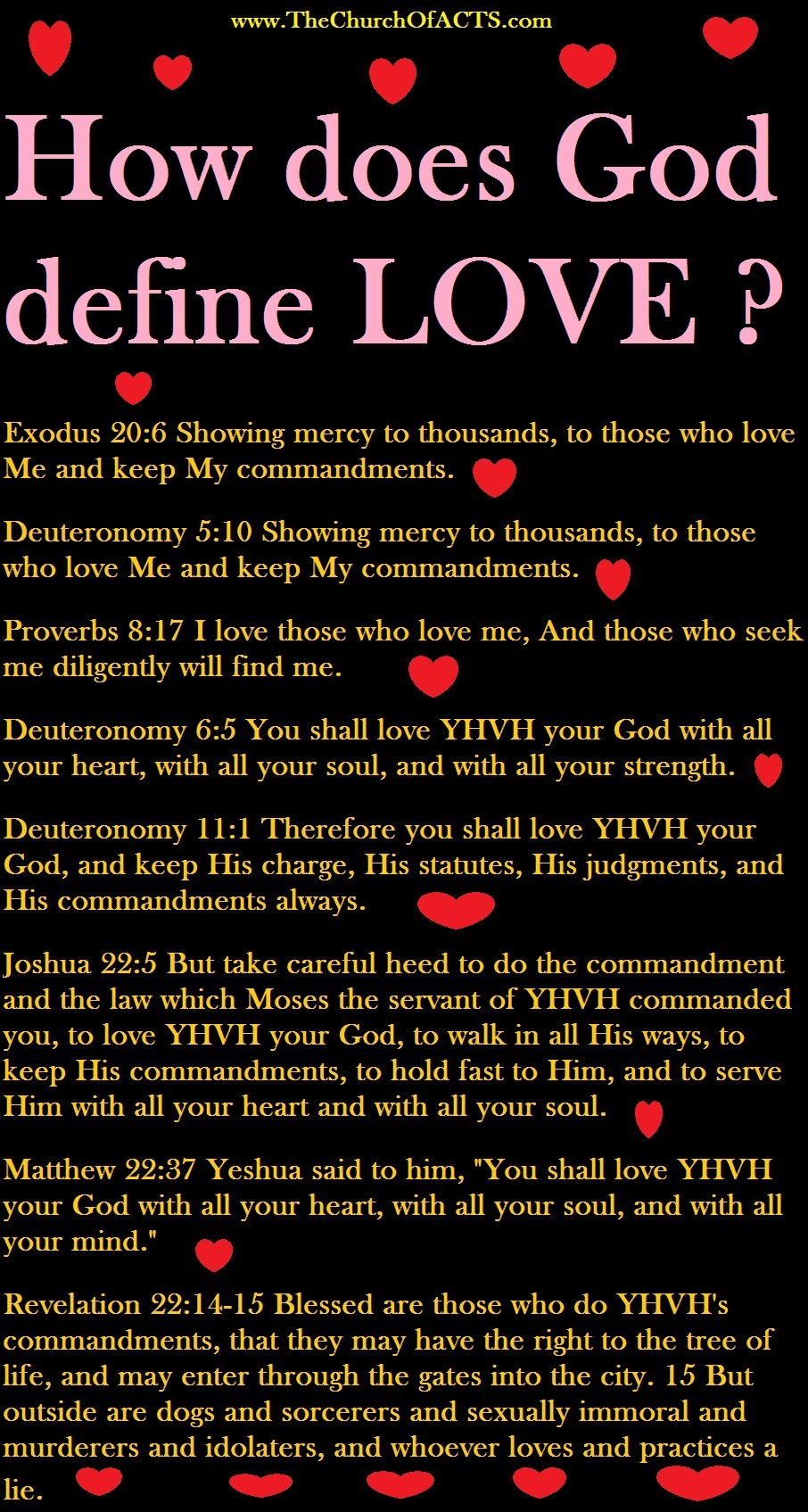 What Is LOVE? Where is LOVE Defined?