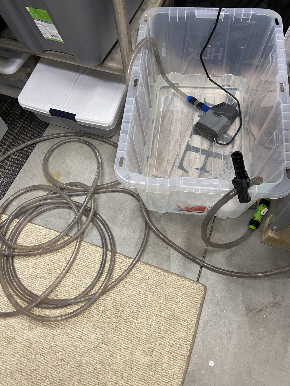 Vacuum hose black and nasty inside? The Cichlid Stage