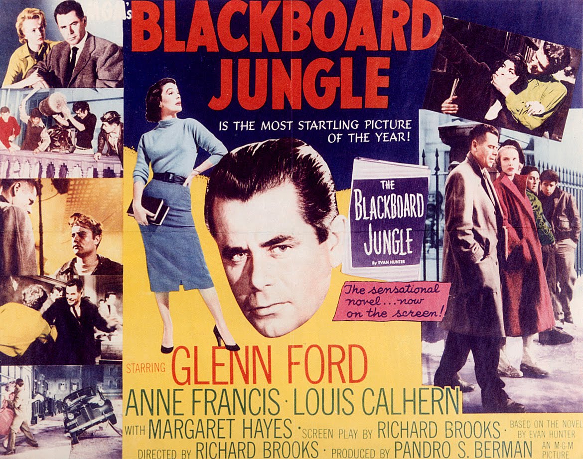 Blackboard Jungle 1955 R. Brooks The Cinema Archives