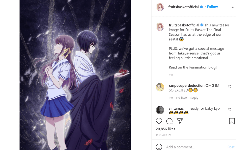 Fruits Basket Season 3 Release Date Will New Season Air in 2021?