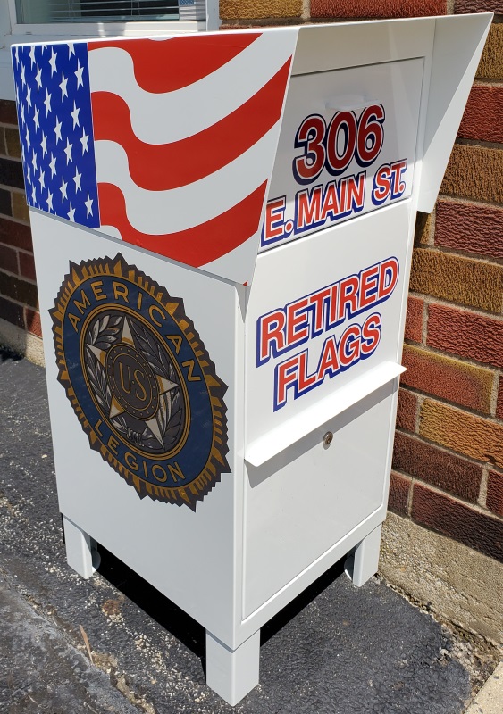 Legion Post 328 to Burn Unserviceable Flags thecity1