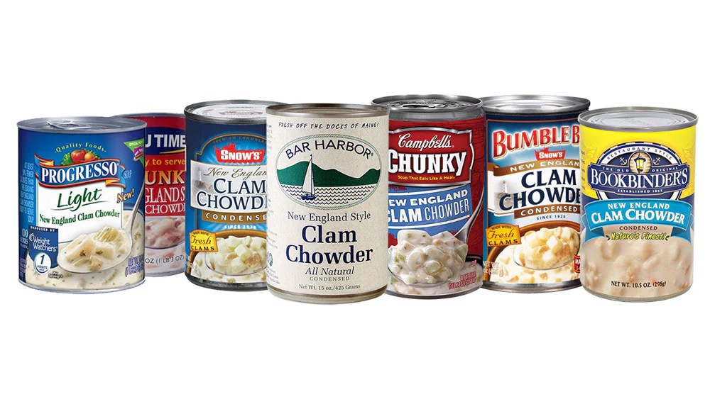 Gourmet (Canned) Razor Clam Chowder TheClaminator