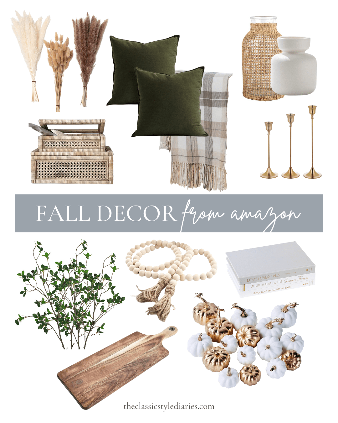 Fall Decor From Amazon THE CLASSIC STYLE DIARIES