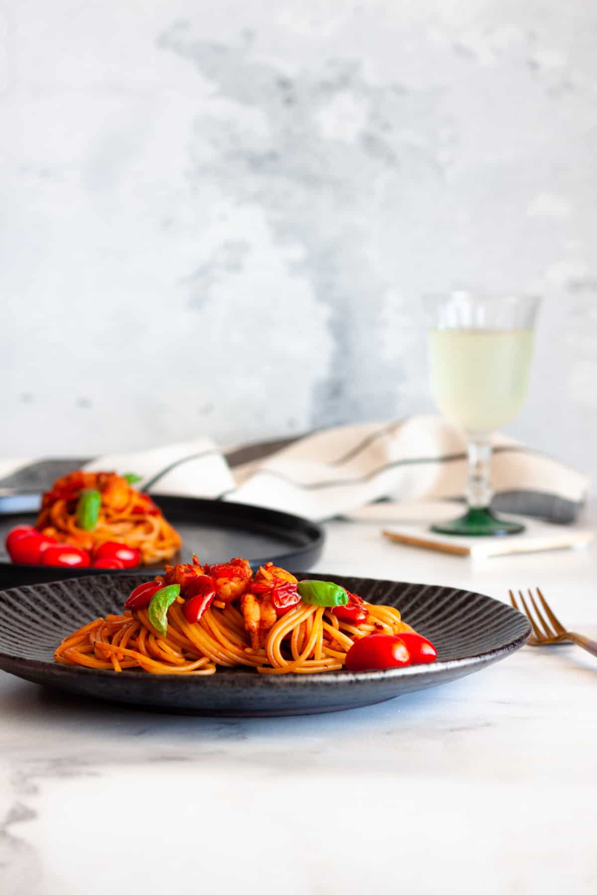 Prawn Bisque Pasta Recipe Cart