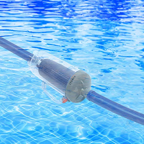 VINGLI Leaf Canister with Plastic Mesh Basket Leaf Trap with Handle