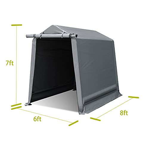 Portable Garage Steel Metal Outdoor Storage Shed Outdoor Carport with