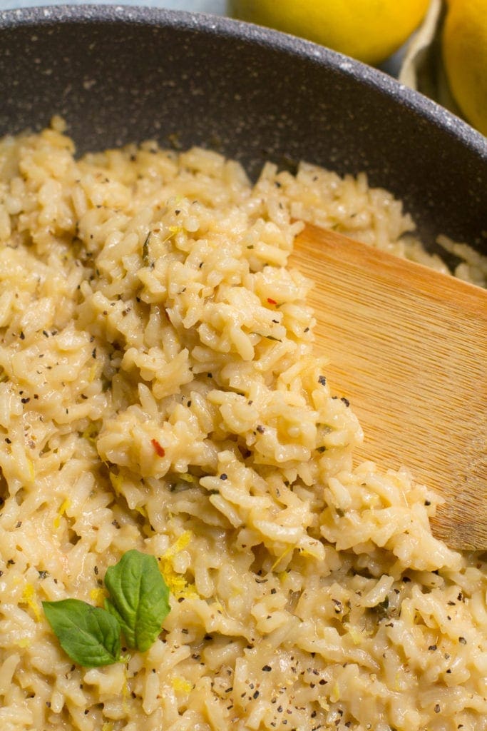 Healthy Lemon Risotto The Clean Eating Couple